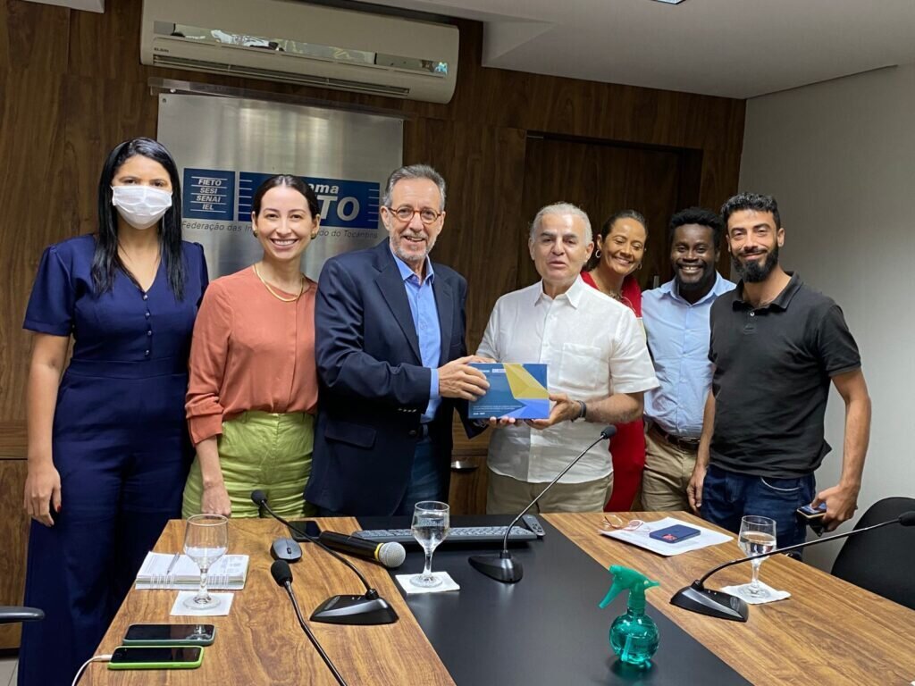 Agenda de pré-campanha de Paulo Mourão na Federação das Indústrias do Tocantins