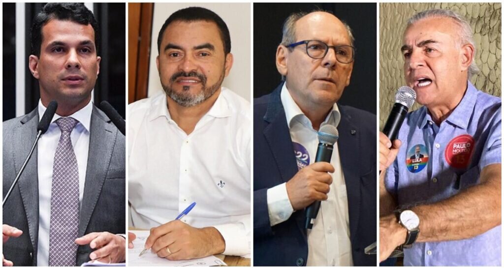 Principais candidatos a governador nas eleições de 2022, Irajá Silvestre, Wanderlei Barbosa, Ronaldo Dimas e Paulo Mourão