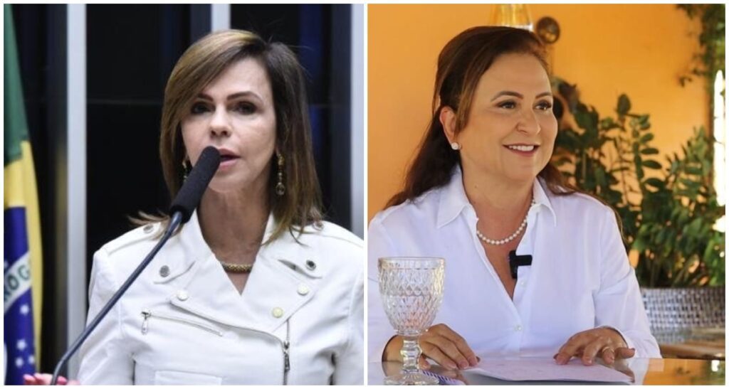 Dorinha Seabra e Kátia Abreu disputaram a vaga ao Senado nas eleições de 2022
