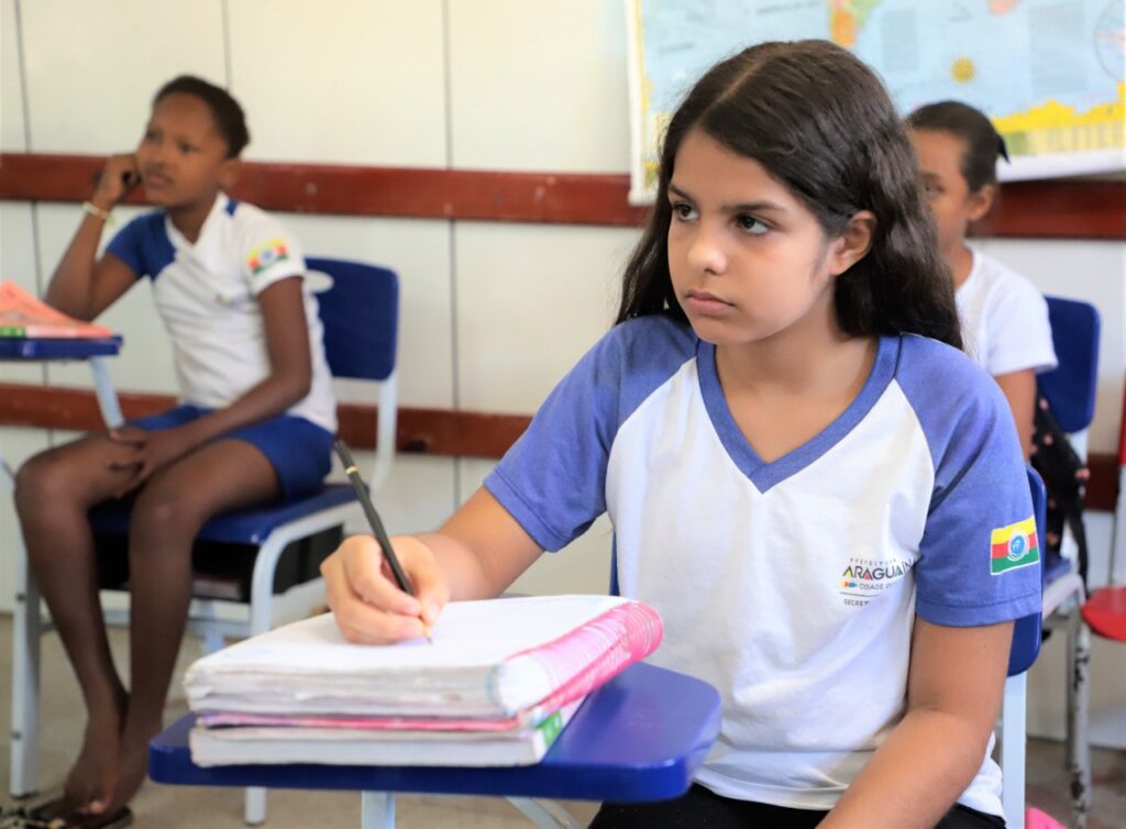 Aluna da rede de ensino de Araguaína