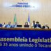 Deputado Federal Antonio Andrade e governador Wanderlei Barbosa prestigiam sessão solene que marcou os 35 anos de criação da Assembleia Legislativa do Tocantins