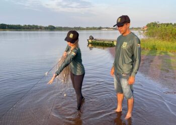 Prefeitura de Araguaína apreende 580 metros de rede de pesca durante Piracema