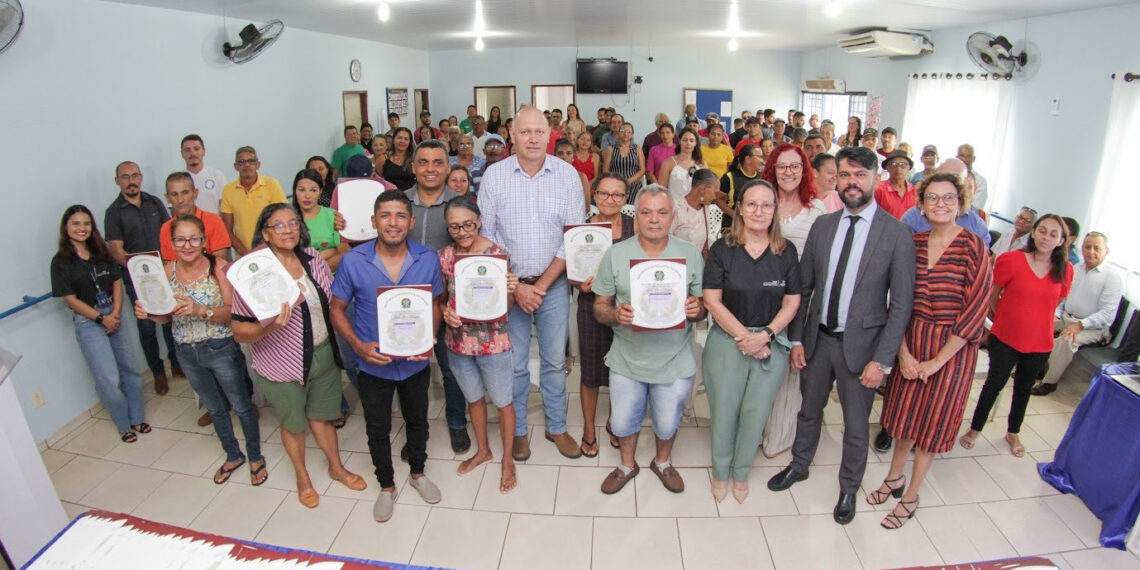 Mais de 320 títulos de regularização fundiária para Pequizeiro, Araguaína, Santa Maria, Nova Olinda e Pedro Afonso