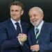 Presidente da França, Macron elogia atuação brasileira em prol da democracia