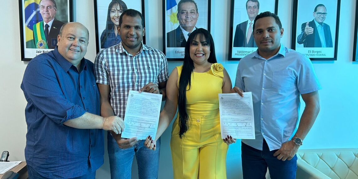 Com articulação do vice-prefeito André Gomes, vereadores Josmundo e Nego deixam base de Cinthia e se filiam ao PL de Janad