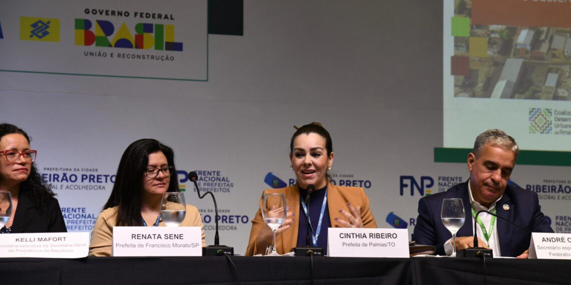 Na FNP, prefeita Cinthia questiona aumento das obrigações dos municípios “sem a respectiva fonte de custeio”