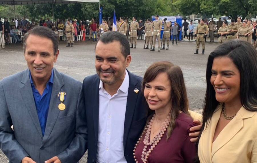Deputado Gaguim é condecorado com a Medalha Tiradentes da Polícia Militar do Tocantins