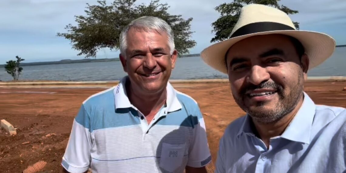 Governador anuncia Humberto e Ronaldo, Di Paulo e Paulino e Dorgival Dantas na Agrotins e promete estruturar praia dentro do parque