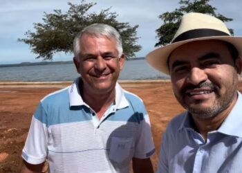 Governador anuncia Humberto e Ronaldo, Di Paulo e Paulino e Dorgival Dantas na Agrotins e promete estruturar praia dentro do parque