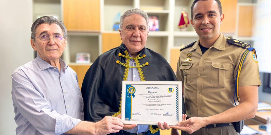 Vice-governador Laurez torna-se membro permanente do Conselho Superior de Ensino da Polícia Militar