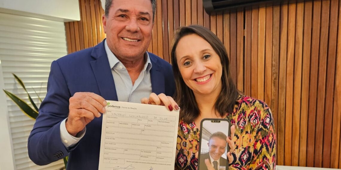 Luxemburgo ingressa no Podemos e quer participar das eleições em Palmas; técnico é cotado para vice de Eduardo Siqueira