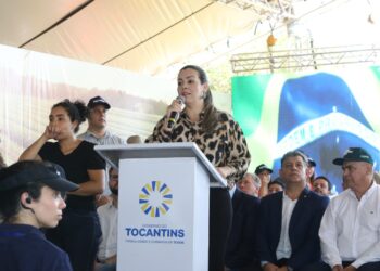 Na abertura da Agrotins, Cinthia Ribeiro destaca “momento de união e de boa relação institucional” entre Paço e Palácio Araguaia