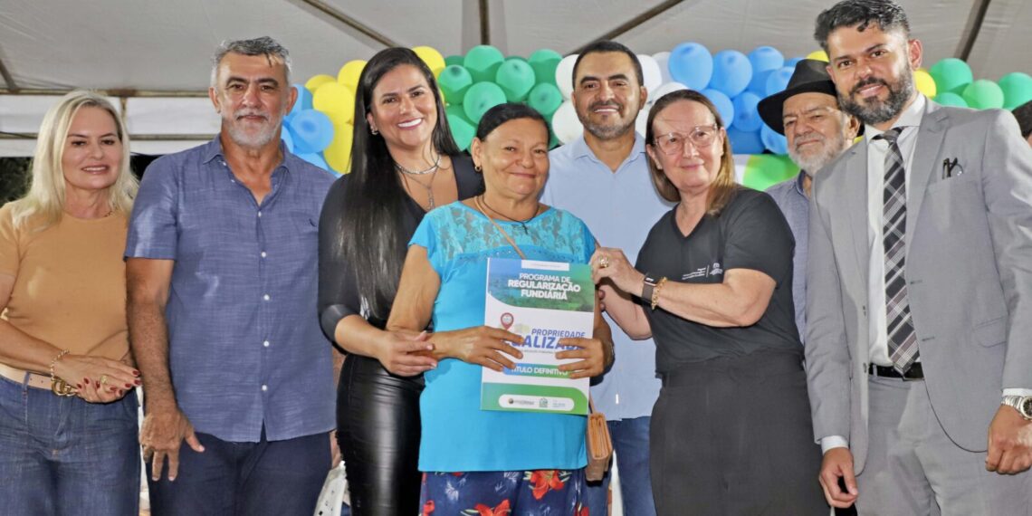 No aniversário de Augustinópolis, governador Wanderlei Barbosa participa de inaugurações e entrega títulos fundiários