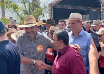 Cristiano Pisoni participa da abertura da Agrotins e quer pegar feira como modelo a ser implementado em Gurupi