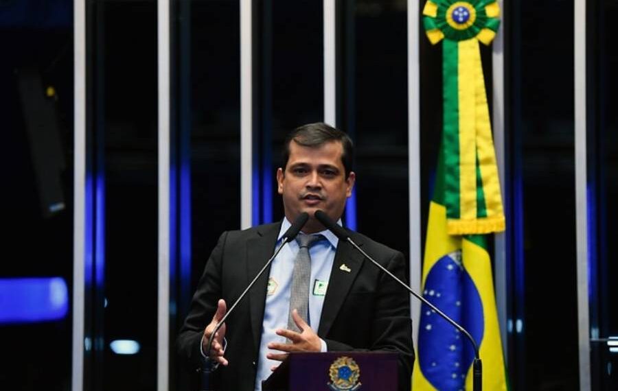 Presidente da ATM, Diogo Borges, discursa no plenário do Senado Federal e defende manutenção da desoneração do INSS sobre a folha