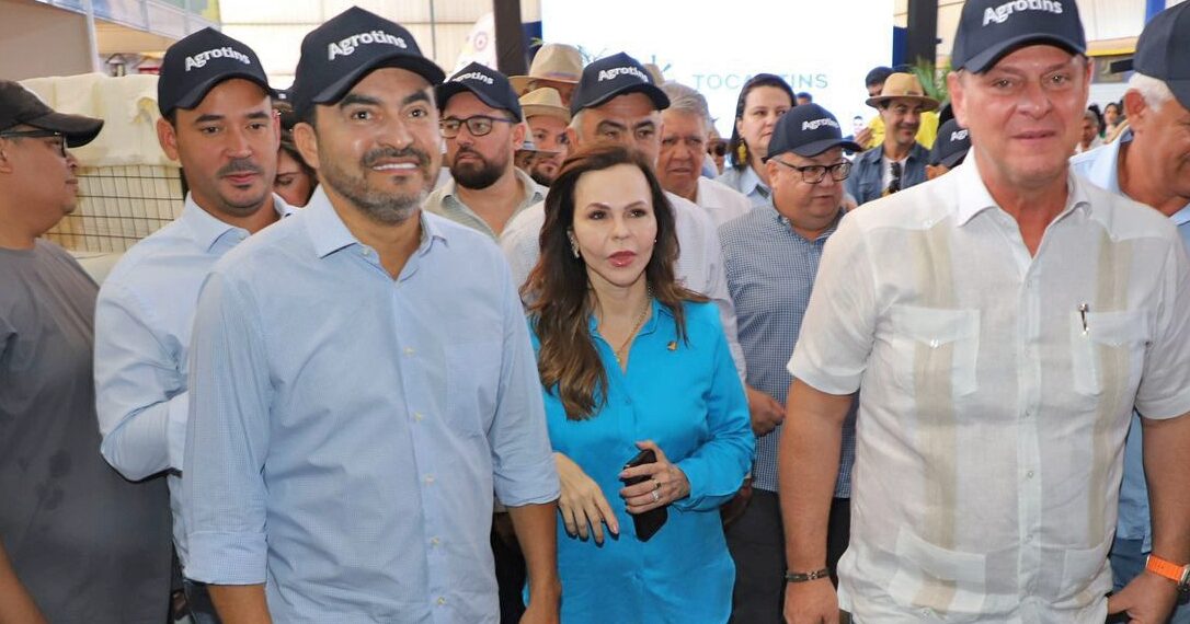 Agrotins 2024 bate novo recorde ao chegar a R$ 4,24 bilhões em negócios, anuncia governador; ao visitar feira, ministro destaca potencial do agro tocantinense