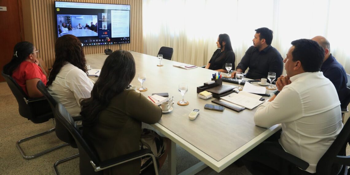 Em reunião virtual com diretores, Fábio Vaz pede que escolas sejam pontos de coleta para doações ao Rio Grande do Sul