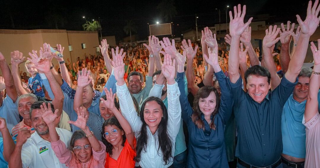 Sem Wanderlei, mas com senadora Dorinha, prefeita Camila Fernandes lança pré-candidatura à reeleição