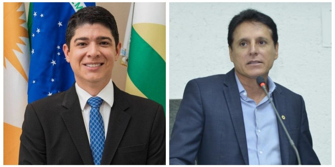 Celso diz que discurso com “desrespeito e mentira” motivou saída da solenidade; Nilton Franco defende que só cobrou aplicação de emenda e que prefeito “foi para tumultuar”