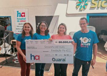 Prefeita Fátima Coelho prestigia leilão beneficente em prol do Hospital de Amor e anuncia doação de R$ 60 mil pela prefeitur