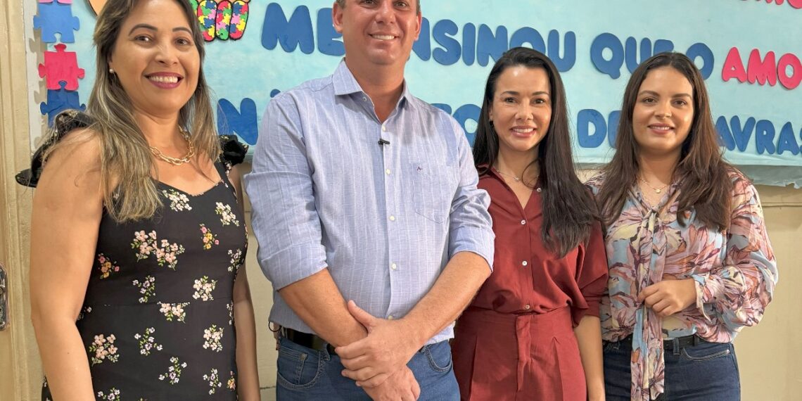 Cristiano Pisoni conhece Clínica Escola Mundo Autista de Araguaína e quer implementar projeto em Gurupi