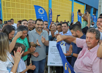 Wanderlei entrega complexo poliesportivo em Tocantínia após investimento de R$ 2,4 milhões e garante pavimentação da TO-010