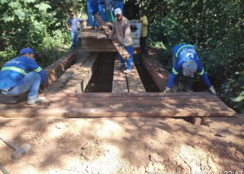 Gurupi revitaliza pontes nas estradas do Aterro Sanitário e do Saracura e implanta bueiros