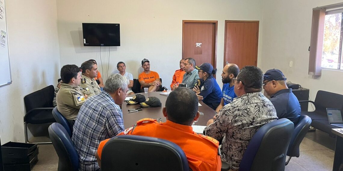 Porto Nacional discute segurança na temporada de praia com PMTO, CBMTO, Guarda e associação