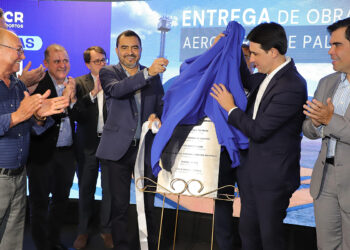 Orçada em R$ 36 milhões, Aeroporto de Palmas recebe renovação do terminal de passageiros em cerimônia com ministro Silvio Costa Filho