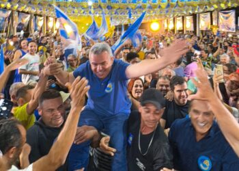 Em convenção com 11 partidos e 93 nomes para Câmara, Ronivon reúne multidão e Gaguim garante que, reeleito, prefeito terá “todo apoio do governo do TO”