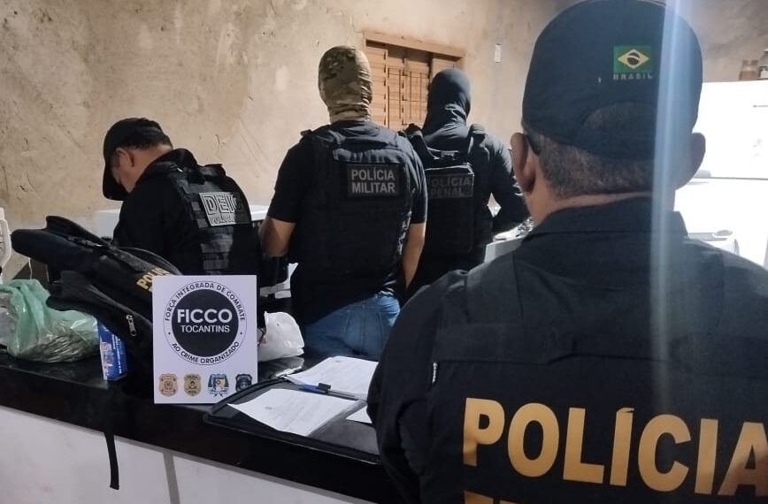 Em 2º fase de operação, Polícias prendem suspeito de monitorar rotina de agente do Estado na região de Dianópolis