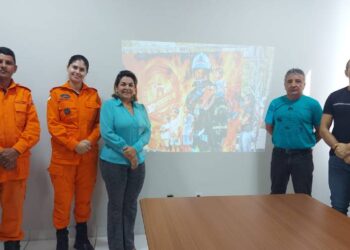 Com a prefeita Fátima Coelho, 7º CIBM anuncia que Guaraí vai sediar a competição do Bombeiro de Aço em setembro