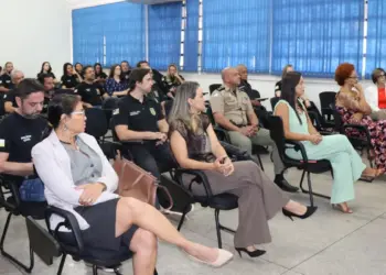 Operadores de segurança pública participam do curso de Polícia Antirracista, numa parceria do Estado com Ministério da Justiça