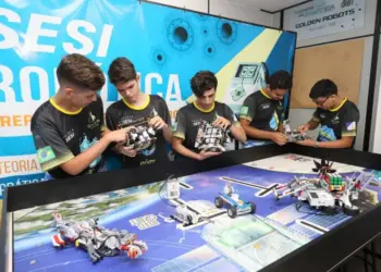Equipes do SESI se preparam para etapa estadual da Olimpíada Brasileira de Robótica