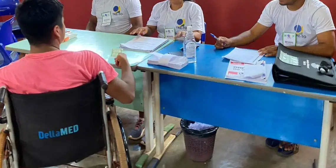 Tocantins registra crescimento de 41,4% no número de eleitores com deficiências ou mobilidade reduzida, que somam 15,8 mil pessoas