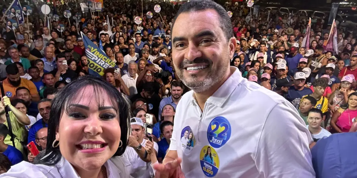 Janad Valcari tem Wanderlei Barbosa no primeiro ato de campanha e promete “devolver estabilidade política” para Palmas