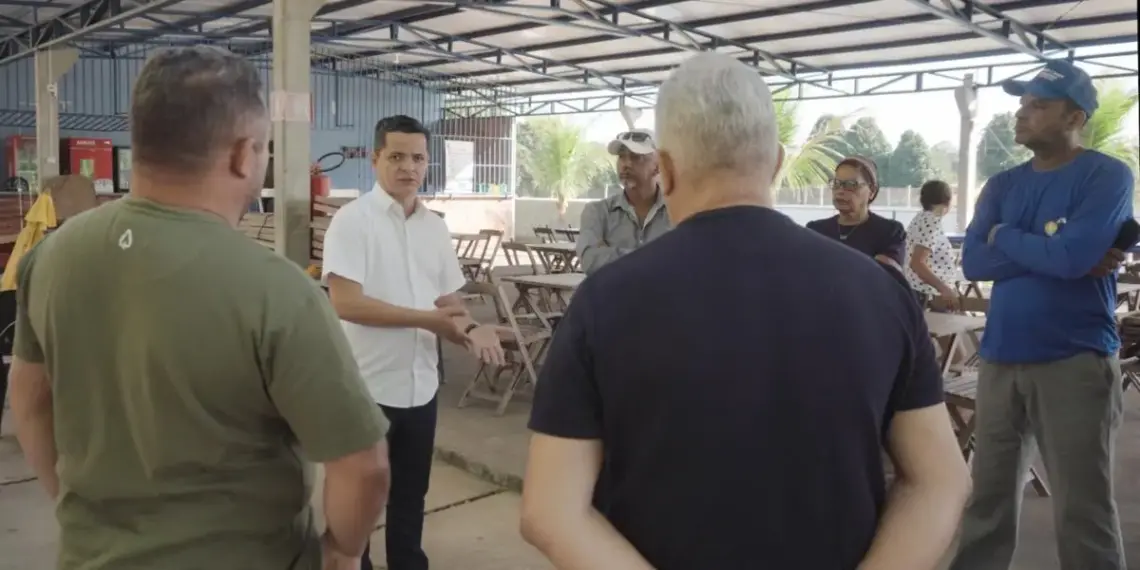 Em reunião na região do Parque Aquático, Jorge Frederico reforça ter o apoio do governo estadual e garante disposição para garantir infraestrutura viária