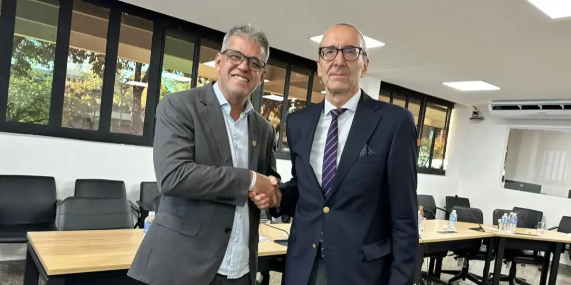 Ao embaixador da Áustria, Milton Néris defende Tocantins como “a nova fronteira mineral do País”