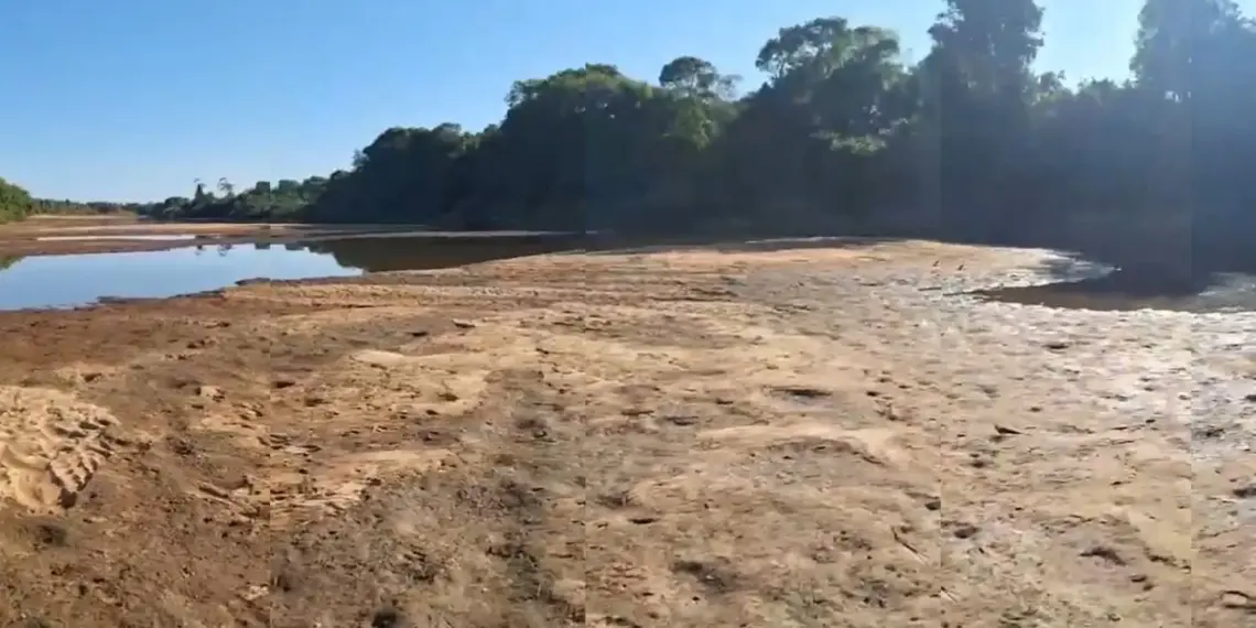 Após Rio Formoso quase secar, MPE pede suspensão da captação de água na bacia entre julho e outubro por cinco anos
