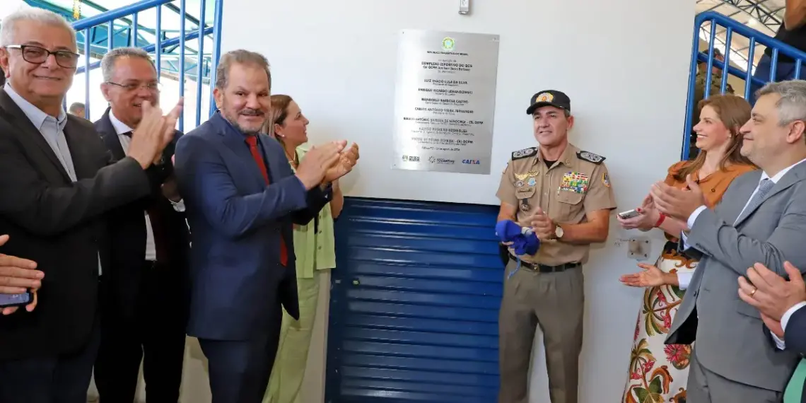 Com investimento de R$ 2 milhões, Estado entrega complexo esportivo e bloco da diretoria da saúde no Quartel da PMTO