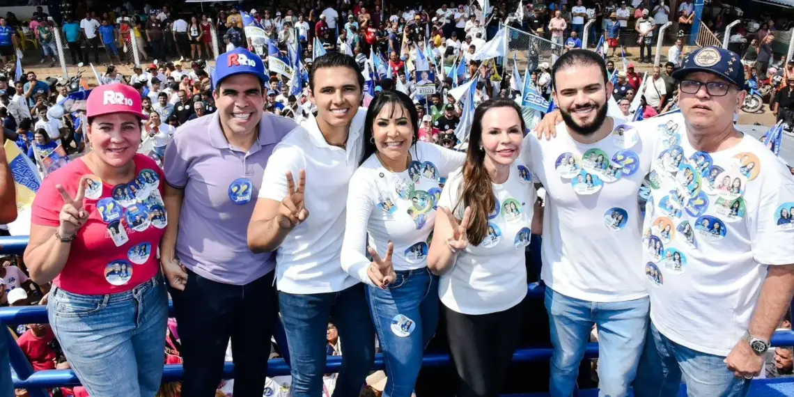 Janad promove caminhada no Aureny I: “Povo acredita e confia em mim”, diz; ex-ministra Tereza Cristina pede voto à candidata do PL