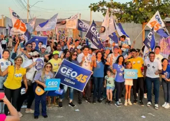 Geo realiza caminhada no Recanto das Araras e garante ter “virado votos”: “Rumo ao segundo turno”