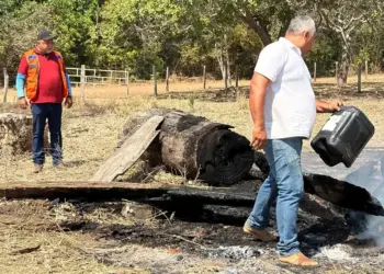 Prefeito Israel Kawe suspende campanha para acompanhar combate às queimadas na zona rural de Formoso
