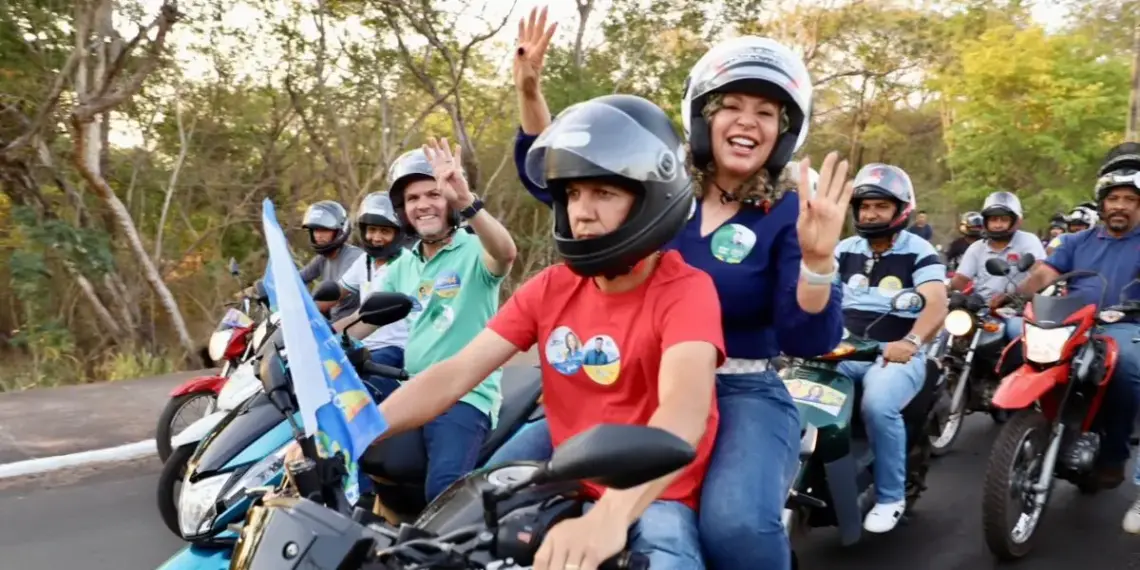 Prefeita Josi promove motociata e se compromete com recuperação de toda a malha viária de Gurupi