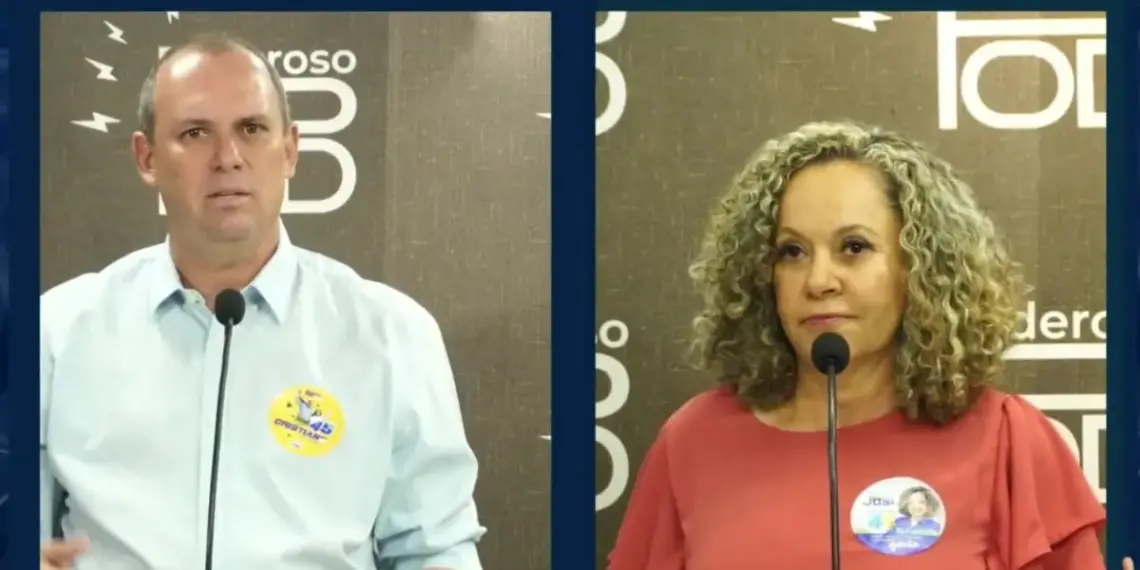 Em debate, Josi fala em superação após receber Paço com R$ 179 milhões em dívidas e Pisoni garante ter propostas realizáveis; Fortes falta novamente