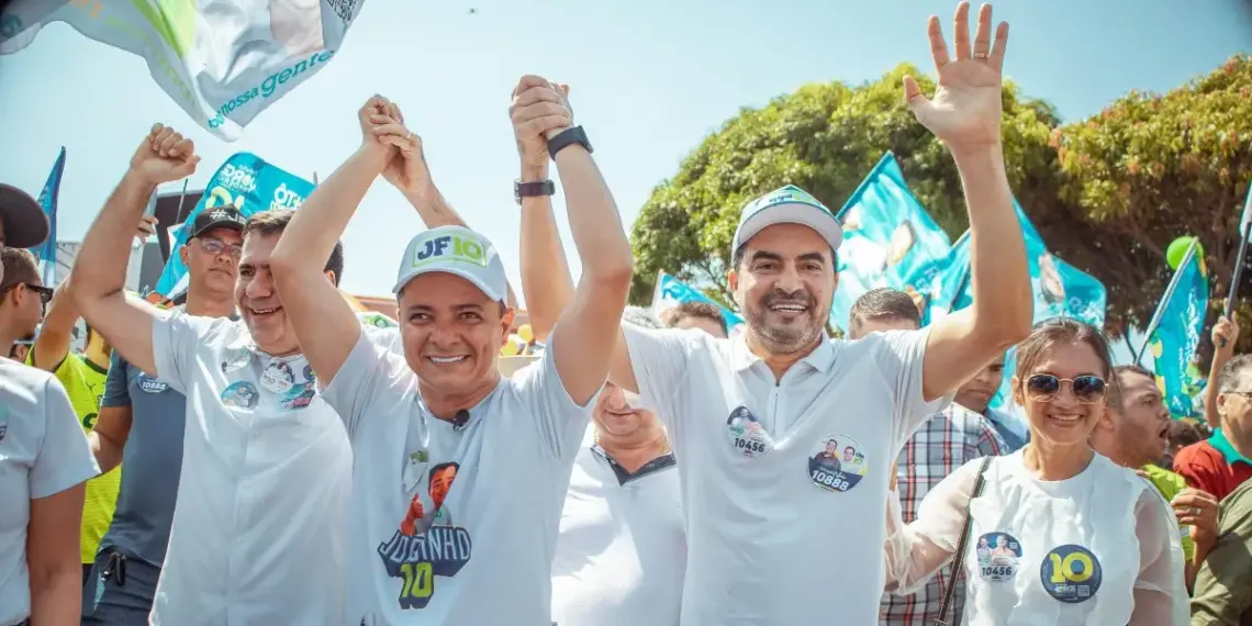 Jorge Frederico realiza caminha com governador Wanderlei na Avenida Cônego João Lima e afirma: “A verdadeira pesquisa é a da rua”
