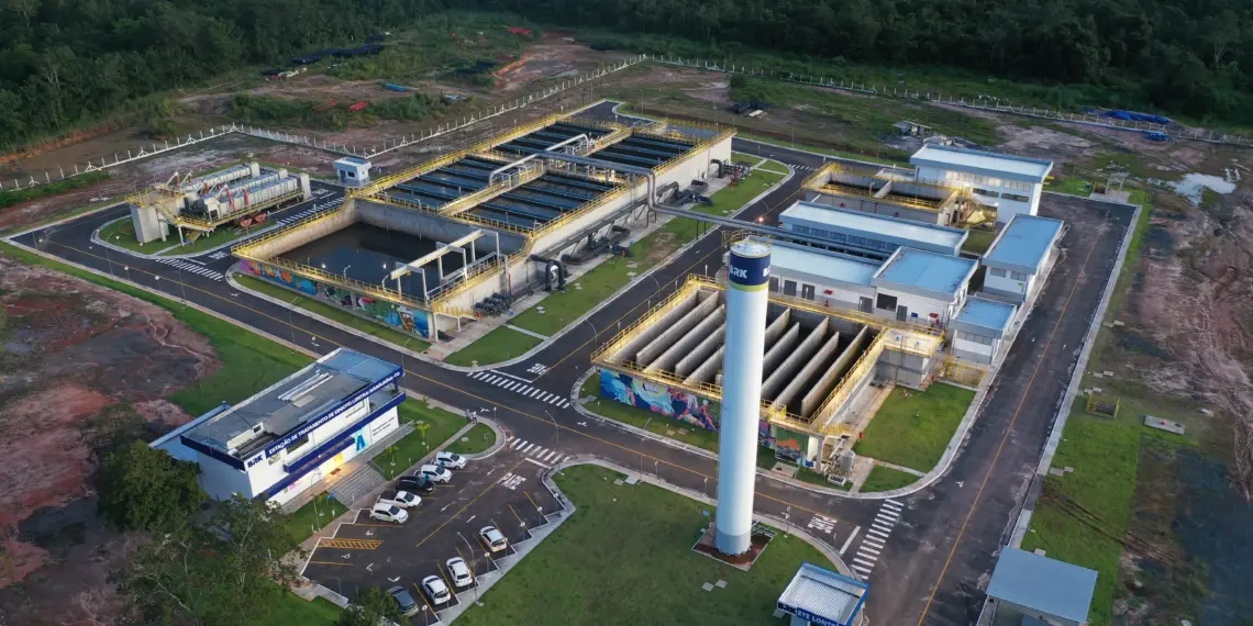 BRK diz que avanços no sistema de tratamento evitou que 1,6 bilhão de litros de esgoto fossem despejados em rios e córregos de Araguaína