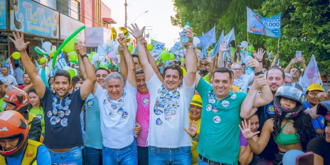 Eduardo Fortes promove caminhada com Laurez e Torquato: “Domingo será o dia mais importante da história política de Gurupi”
