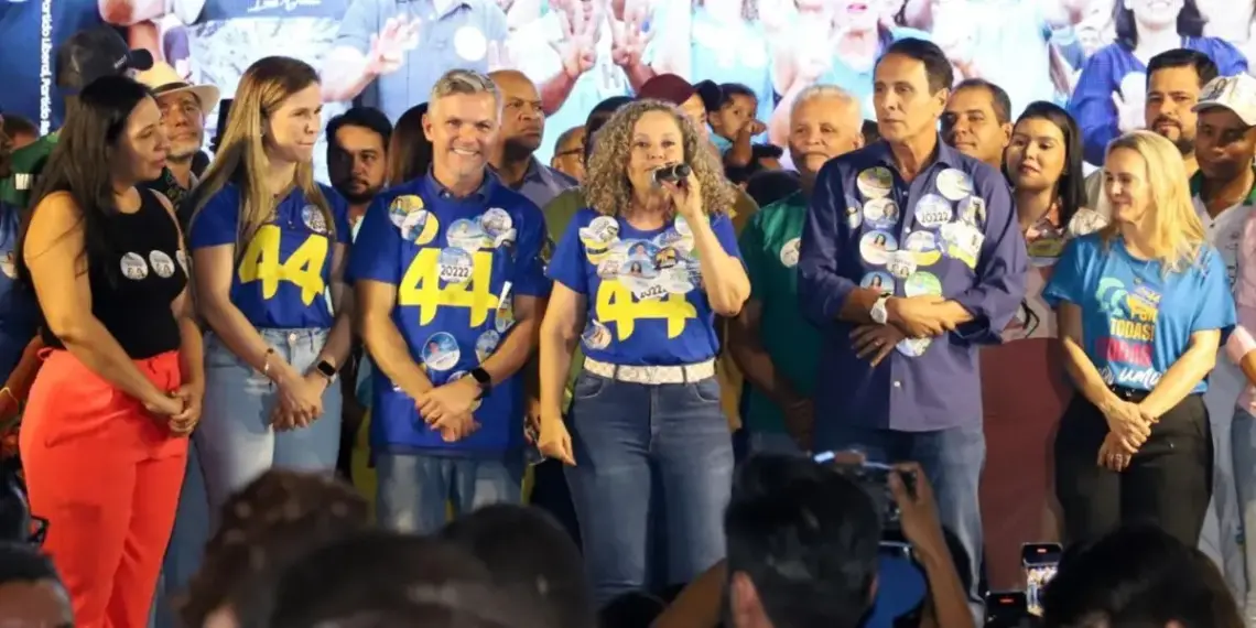 Em busca da reeleição, prefeita Josi Nunes exalta campanha movida por “amor, respeito e esperança” em último comício antes da eleição
