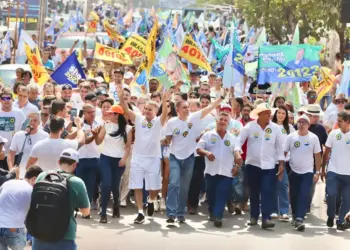 Eduardo encerra campanha com grande caminhada no Aureny III e avisa: “Vamos firmes e confiantes para o 2º turno”